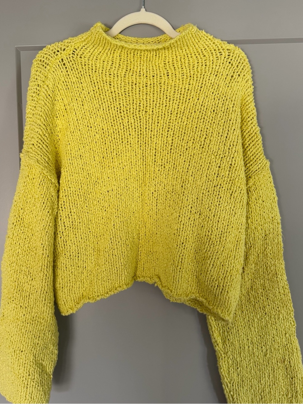 Anthropologie mock neck knit cardigan